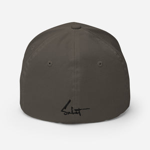 Sabet Skull Flex-Fit Structured Twill Cap