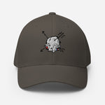 Sabet Skull Flex-Fit Structured Twill Cap