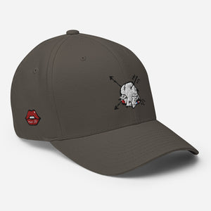 Sabet Skull Flex-Fit Structured Twill Cap