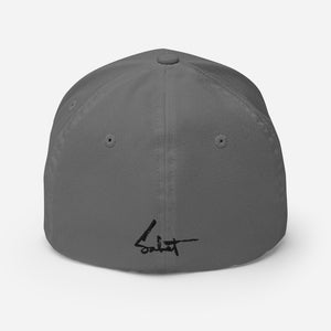 Sabet Skull Flex-Fit Structured Twill Cap