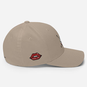 Sabet Skull Flex-Fit Structured Twill Cap