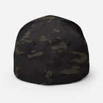 Sabet Skull Flex-Fit Structured Twill Cap