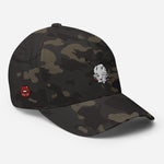 Sabet Skull Flex-Fit Structured Twill Cap
