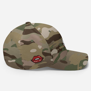 Sabet Skull Flex-Fit Structured Twill Cap
