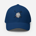 Sabet Skull Flex-Fit Structured Twill Cap