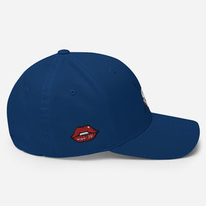 Sabet Skull Flex-Fit Structured Twill Cap