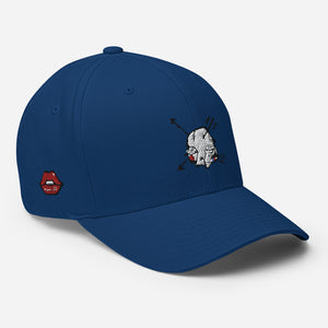 Sabet Skull Flex-Fit Structured Twill Cap