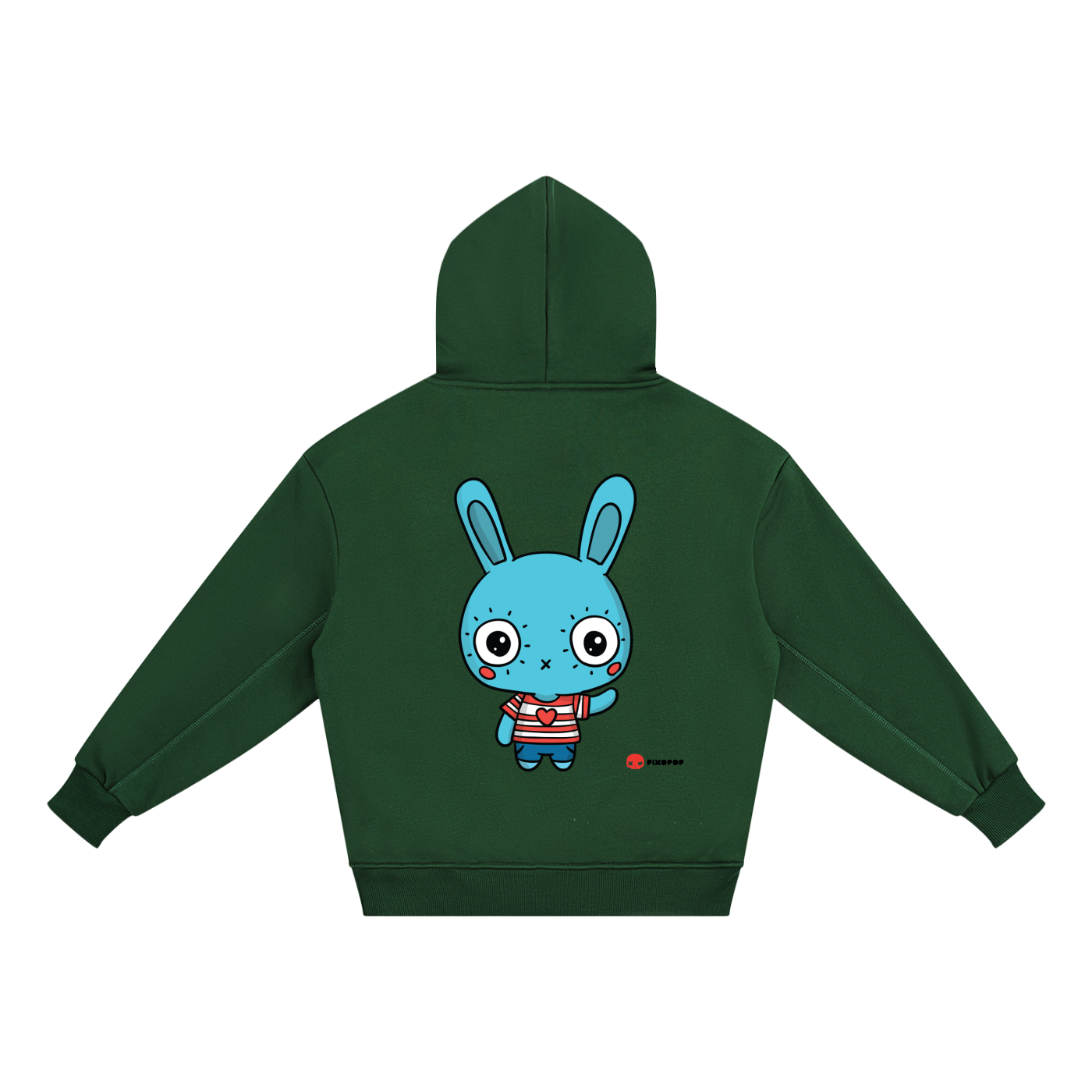 Pixopop Stitch Bunny Kids' Fleece Hoodie