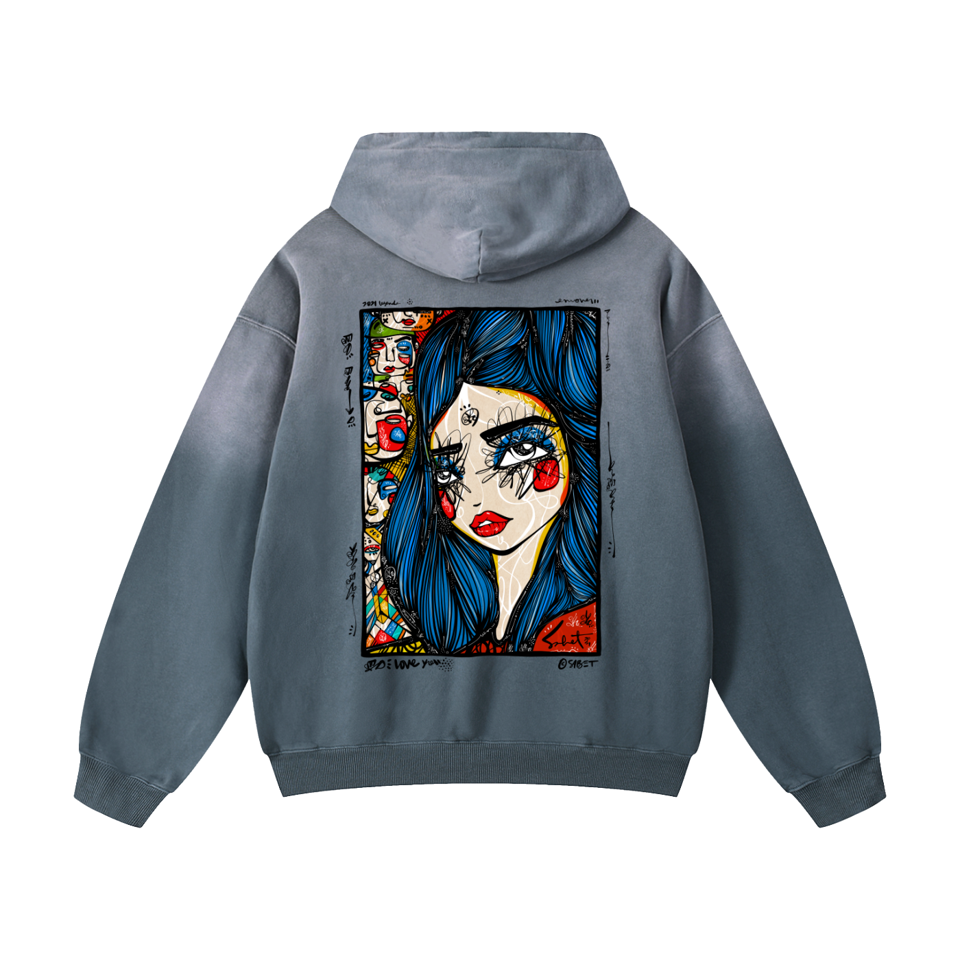 Hope In Love Oversized Hoodie