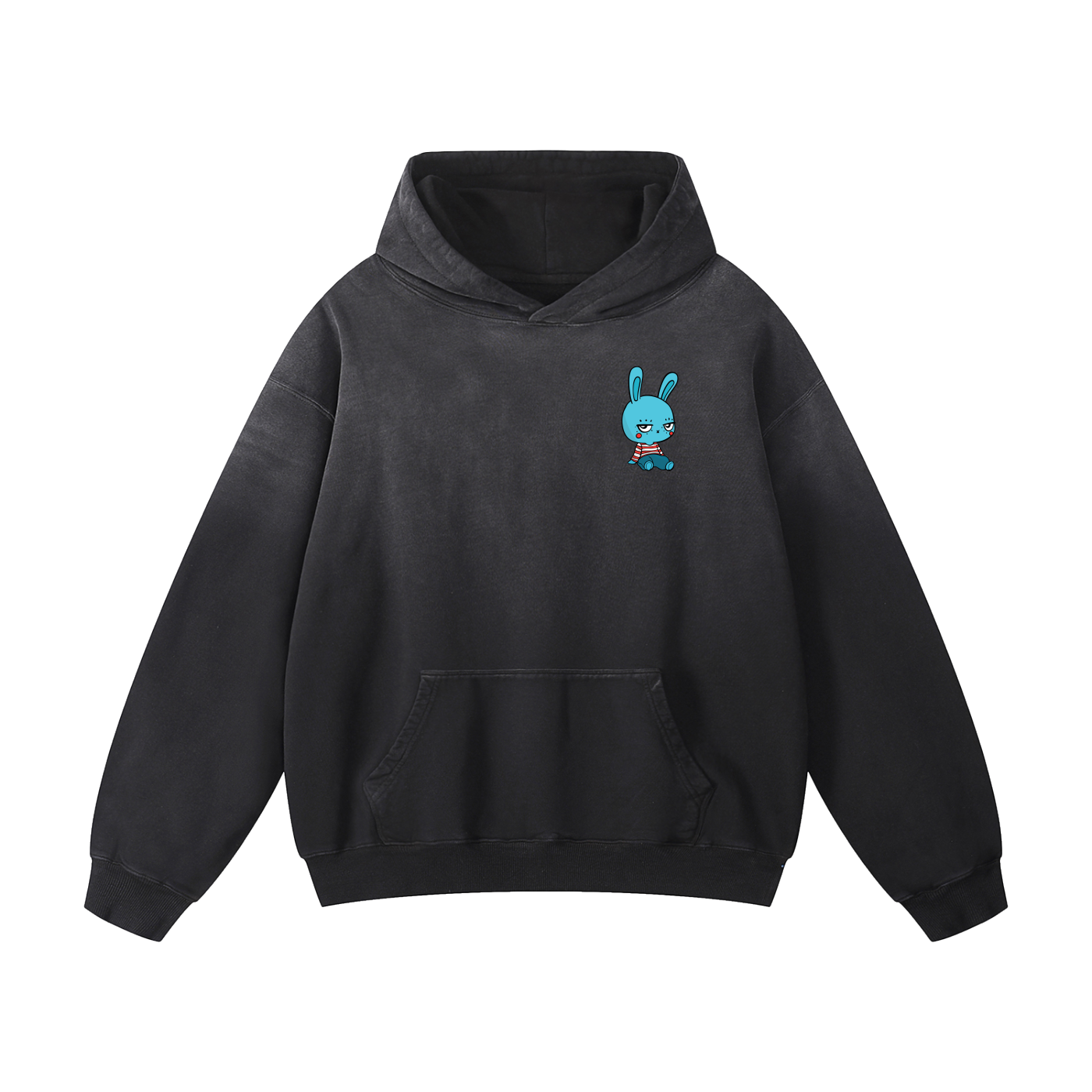 Pixopop Hello Stitch Bunny Oversized Hoodie
