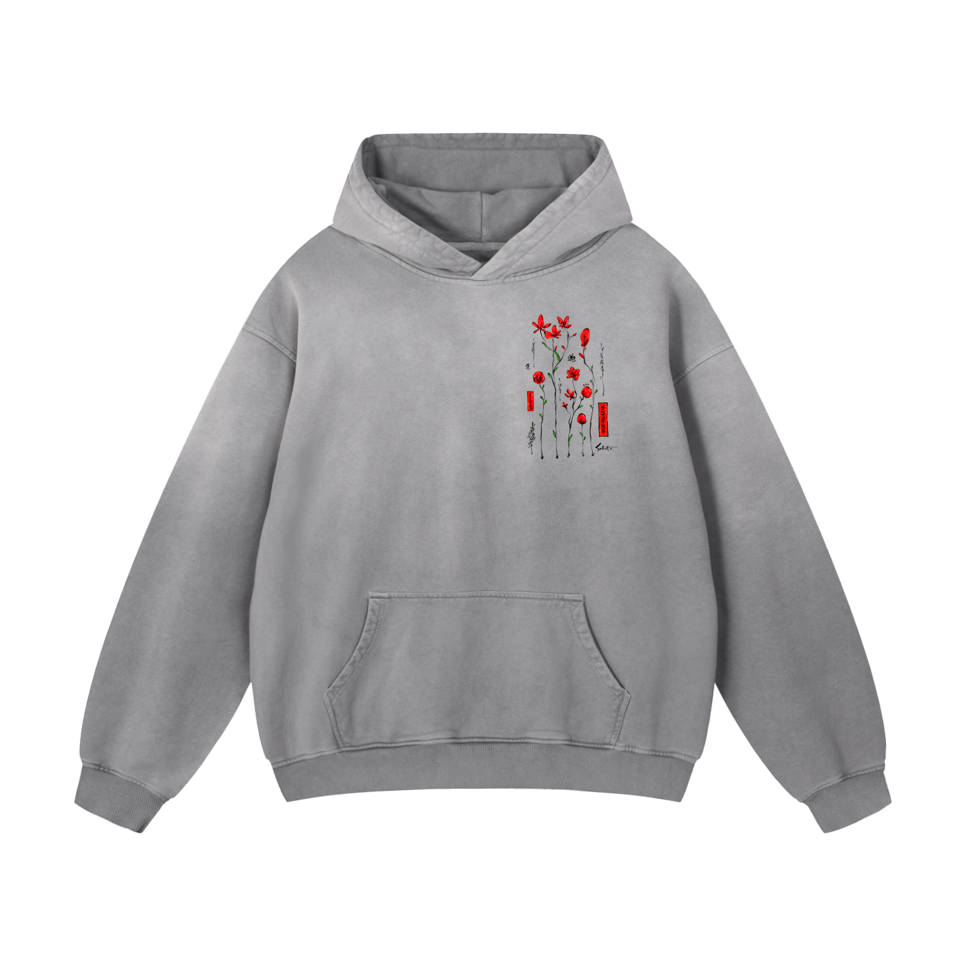 FloraJoy Oversized Hoodie