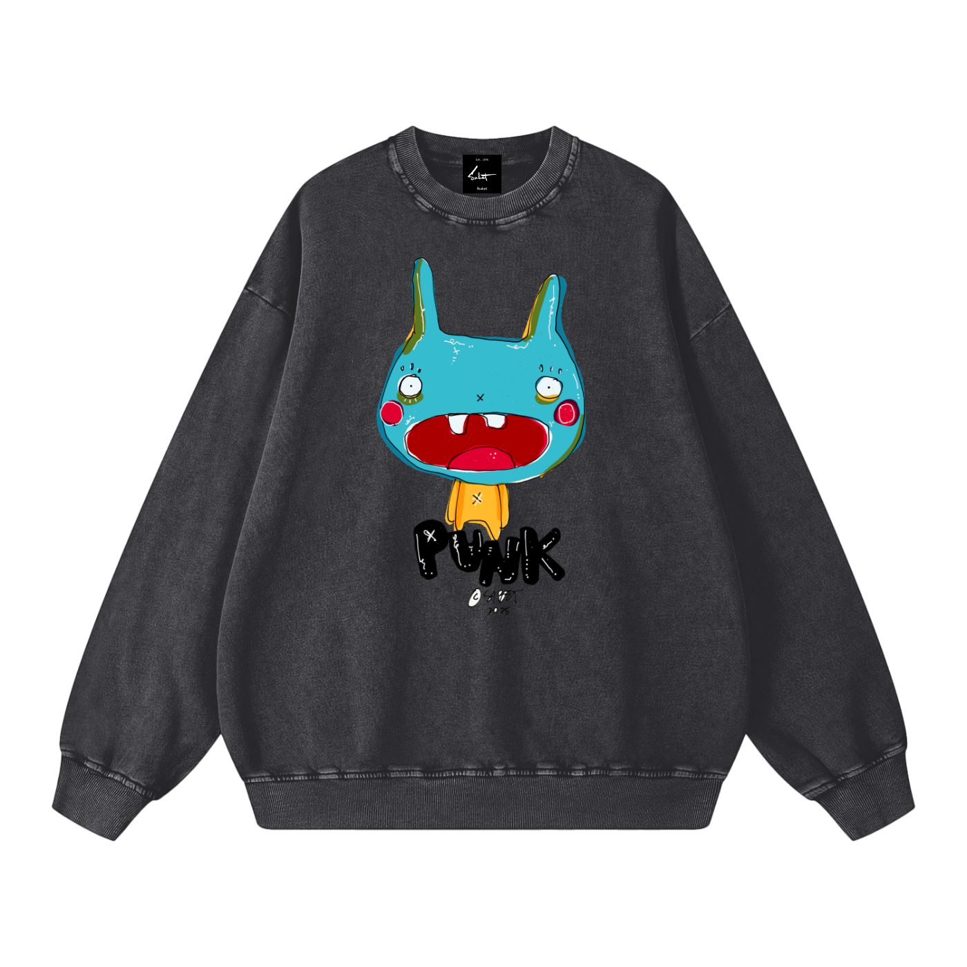 Punk Bunny Oversized Sweatshirt