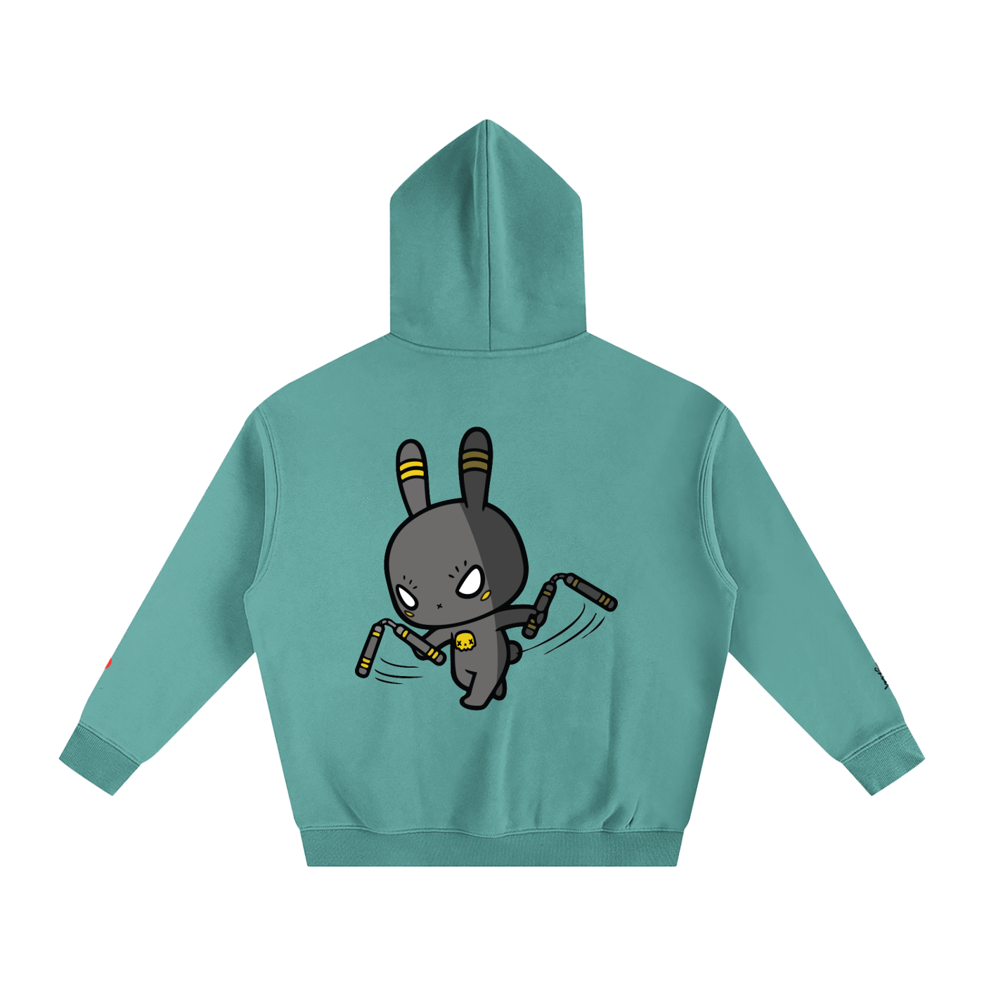 Pixopop Ninja Bunny Fleece Hoodie