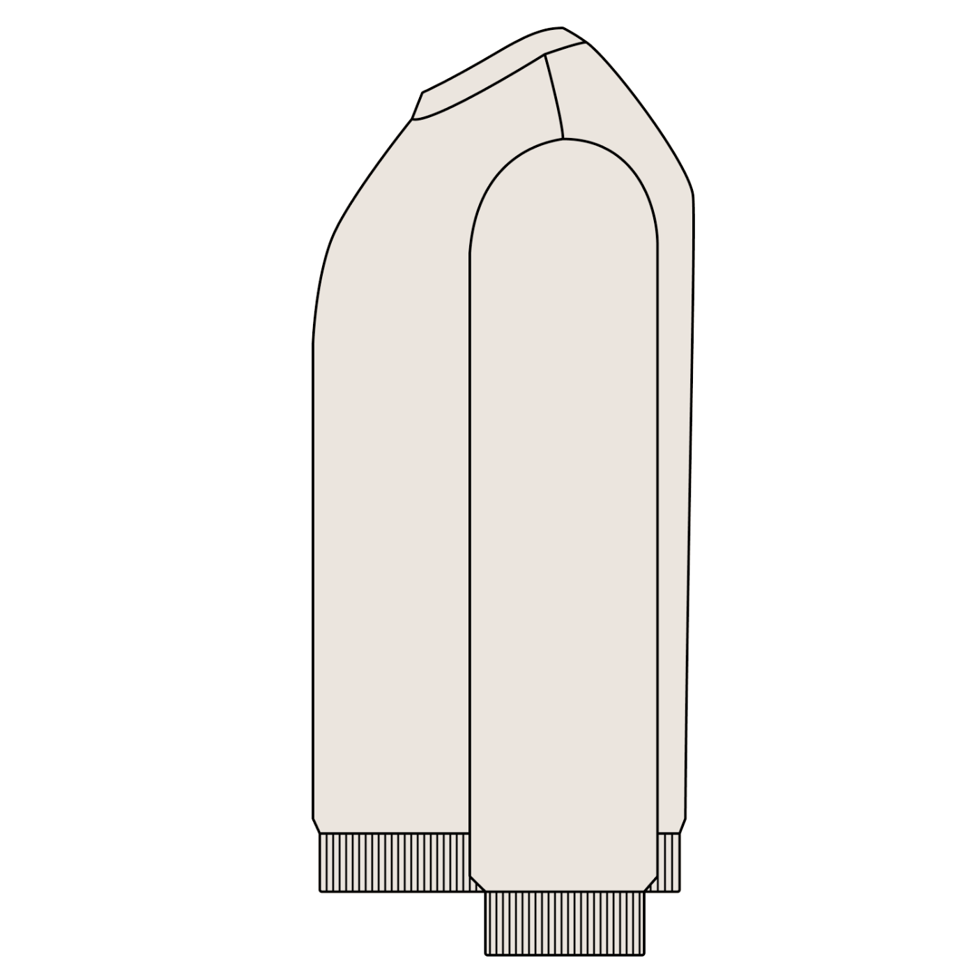 Punk Bunny Oversized Sweatshirt