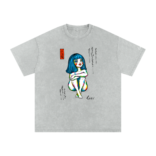 Bloom Heart Oversized T-Shirt