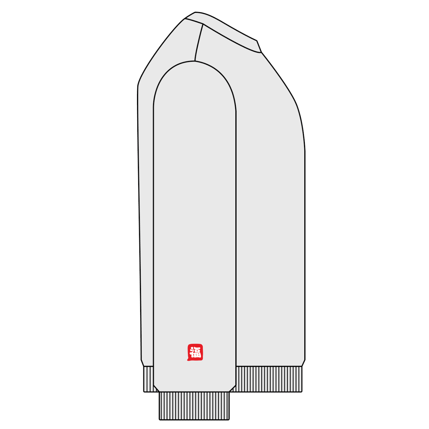 Fūkū Tiger Tokyo Oversized Sweatshirt