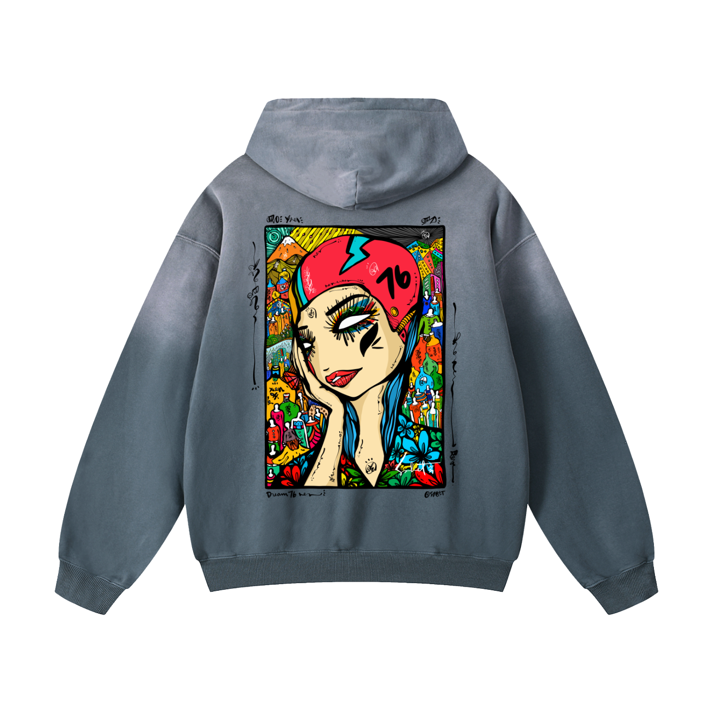 Super 76 Oversized Hoodie