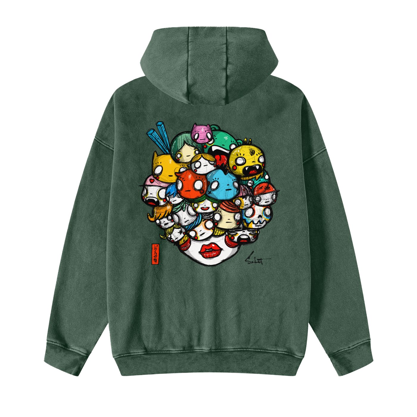 Buttercup Color Vintage Zipper Fleece Hoodie | Limited Edition of 50