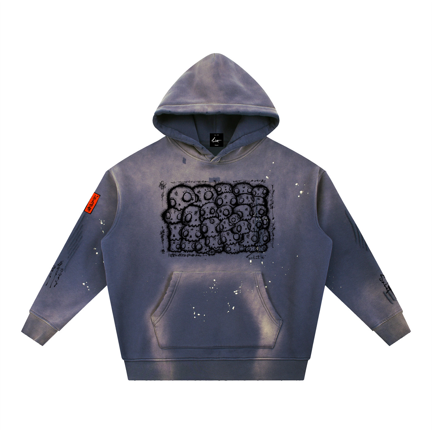 Even Dose Vintage Fleece Hoodie