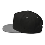 Sabet Skull 5-Panel Flat Bill Snap-Back Cap