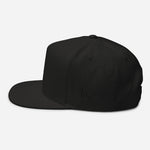 Sabet Skull 5-Panel Flat Bill Snap-Back Cap