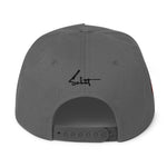 Sabet Skull 5-Panel Flat Bill Snap-Back Cap