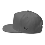 Sabet Skull 5-Panel Flat Bill Snap-Back Cap
