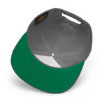 Sabet Skull 5-Panel Flat Bill Snap-Back Cap