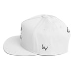 Sabet Skull 5-Panel Flat Bill Snap-Back Cap