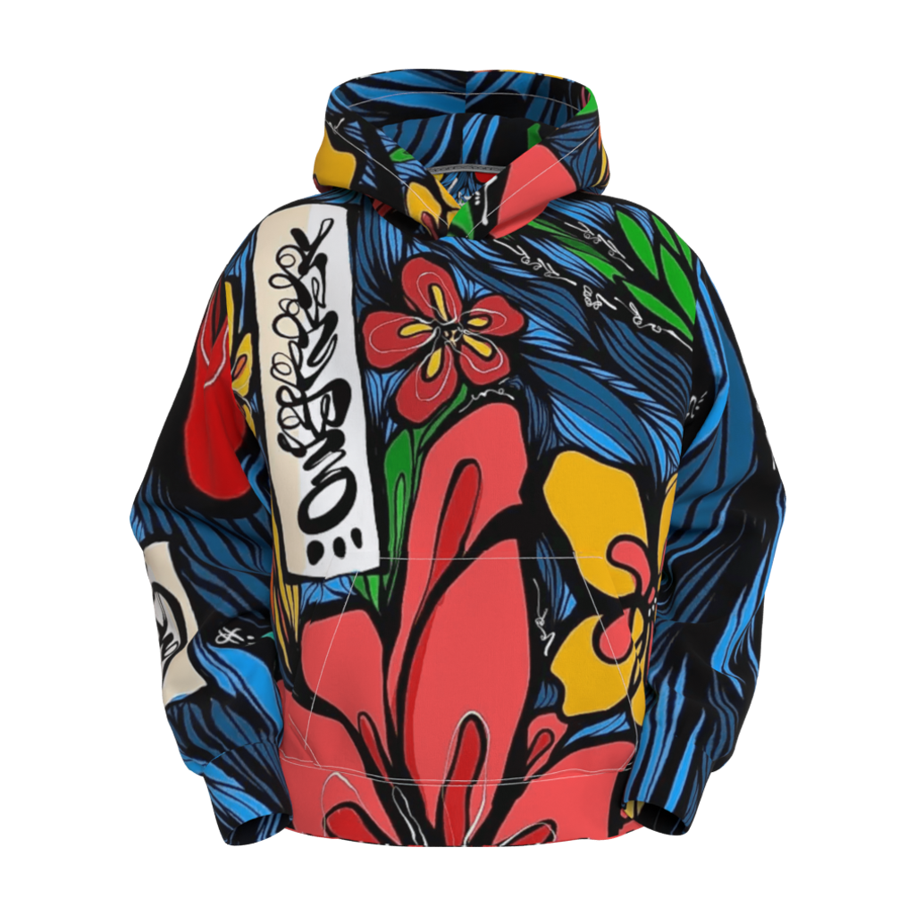 Flora Love Oversized Hoodie