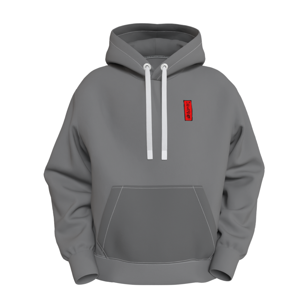 Limited Edition Bloom Heart Slate Premium Cotton Unisex Hoodie