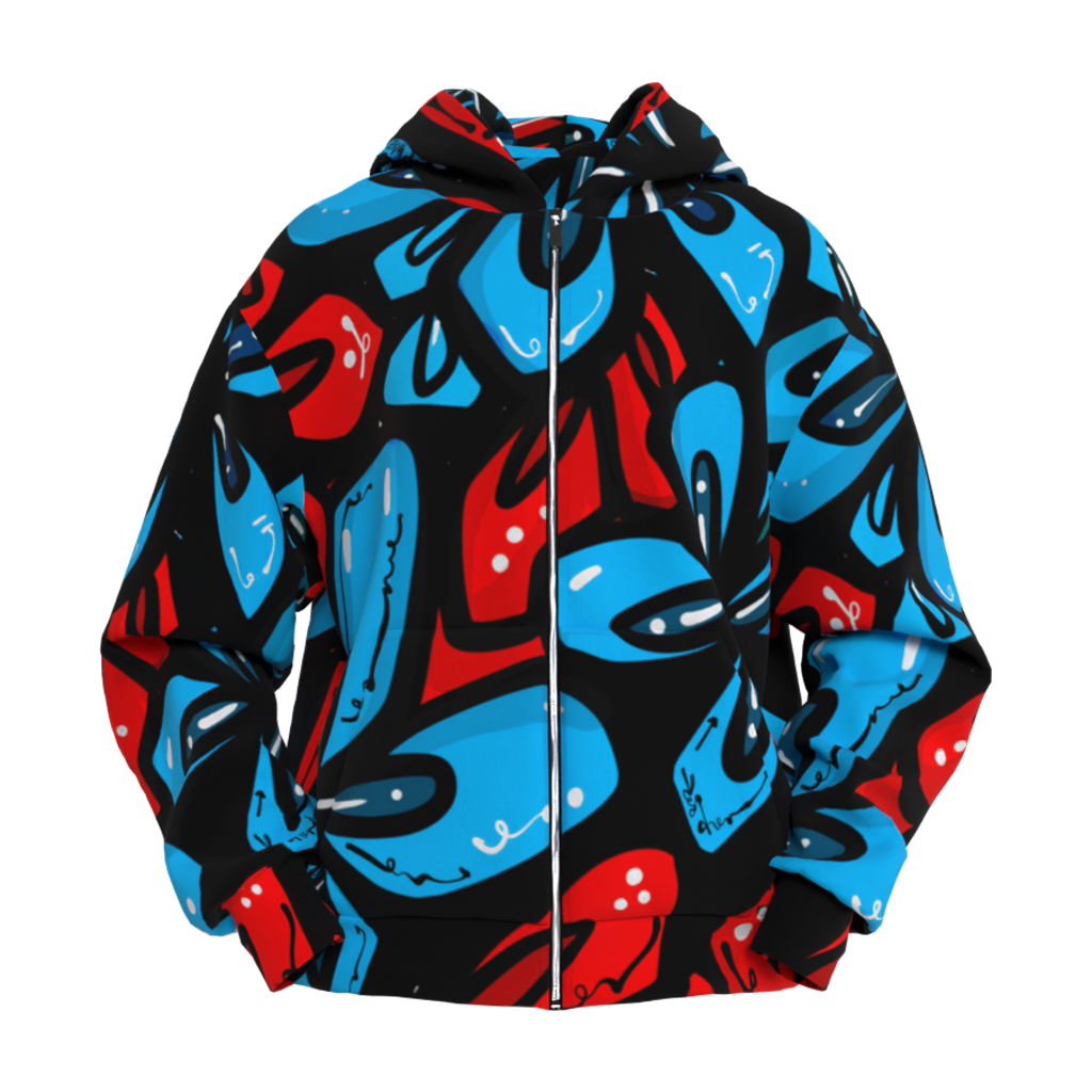 Impulse Oversized Zipper Hoodie