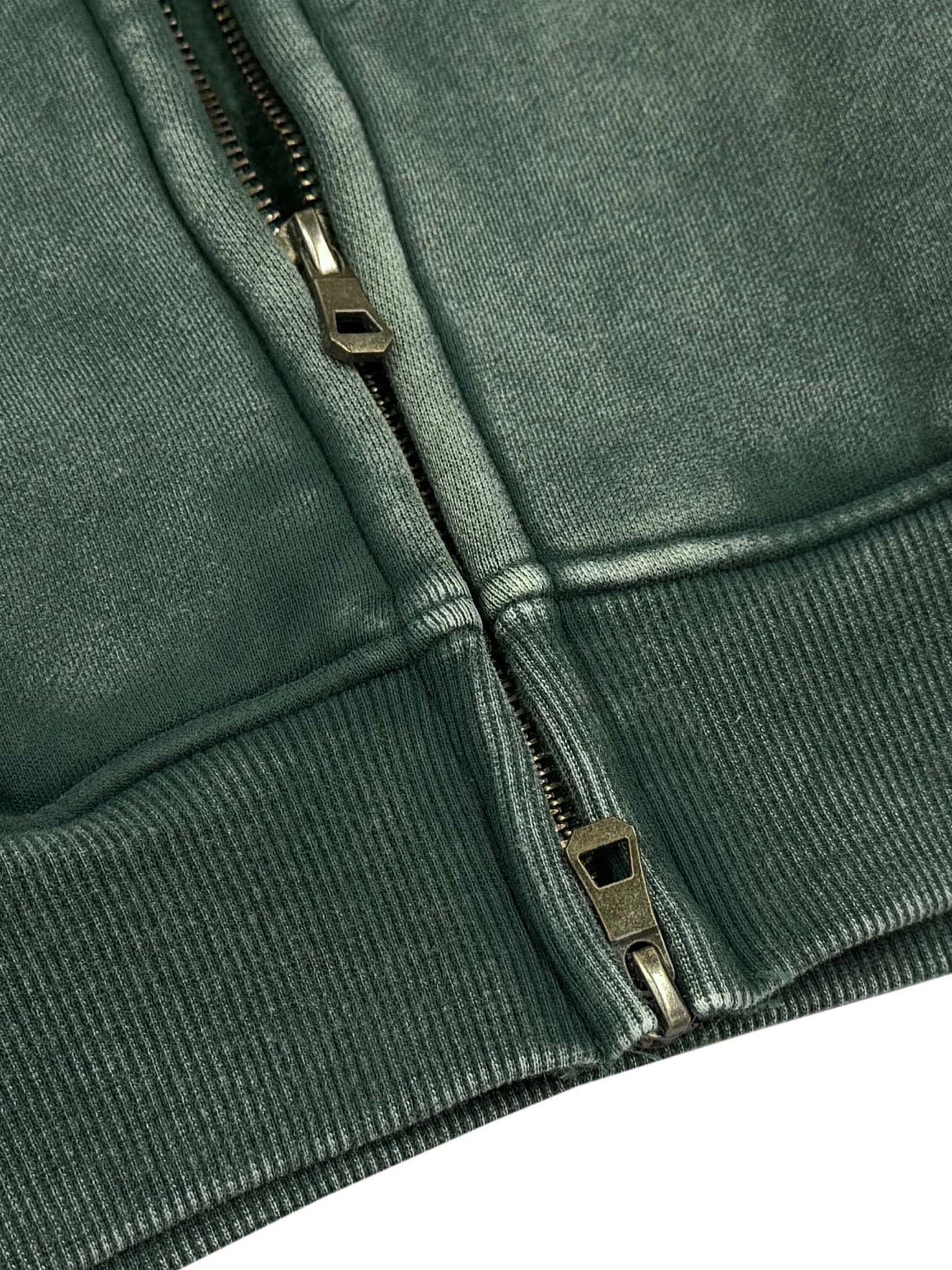 Buttercup Color Vintage Zipper Fleece Hoodie | Limited Edition of 50