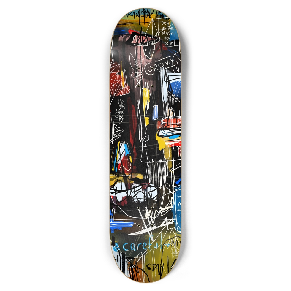 Quarantine Magic Skate Deck Wall Art