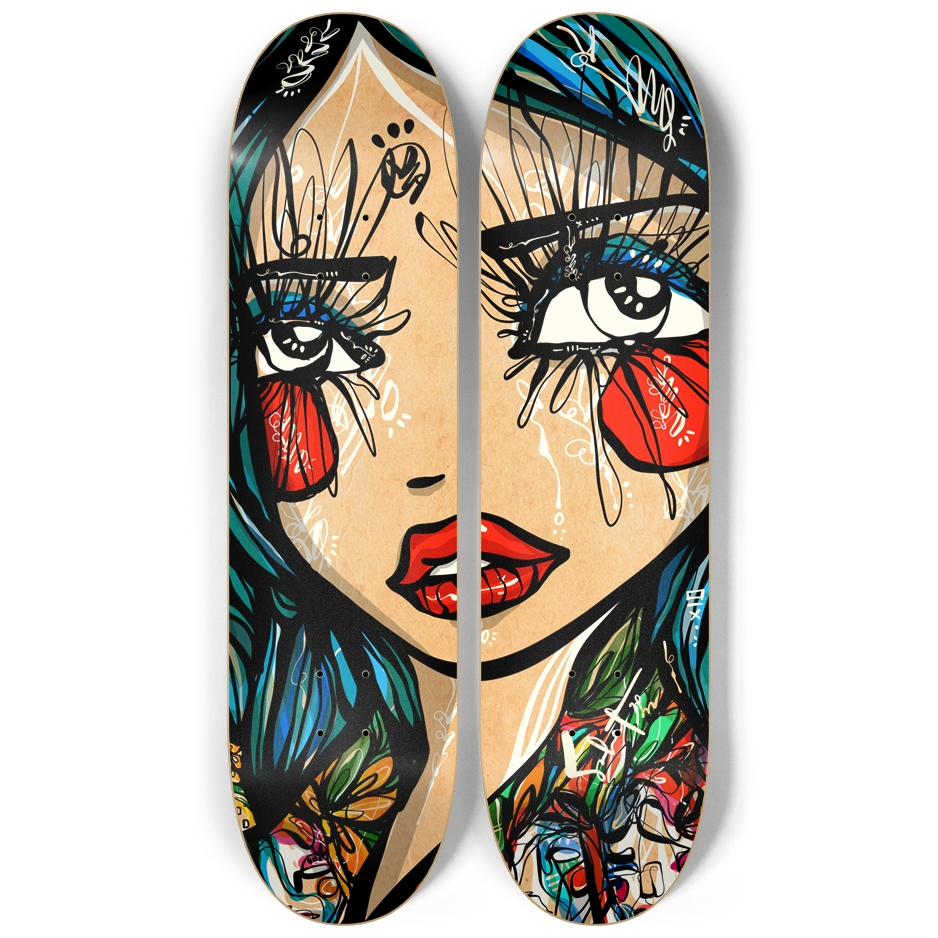 TANTRIC SOUL DOUBLE SKATE DECKS