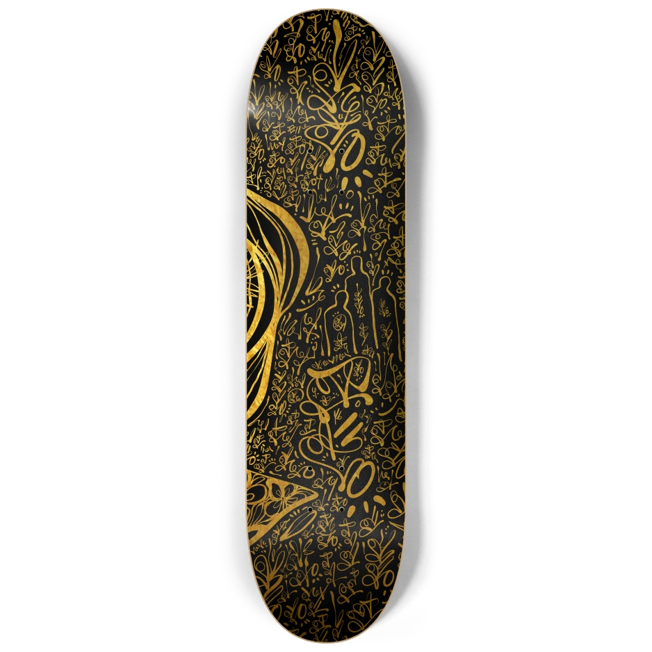 Lovescript Brilliance Skate Deck Wall Art