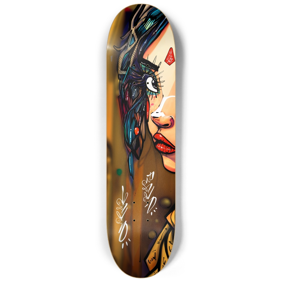 Stardust Skate Board Decks Triptych Wall Art