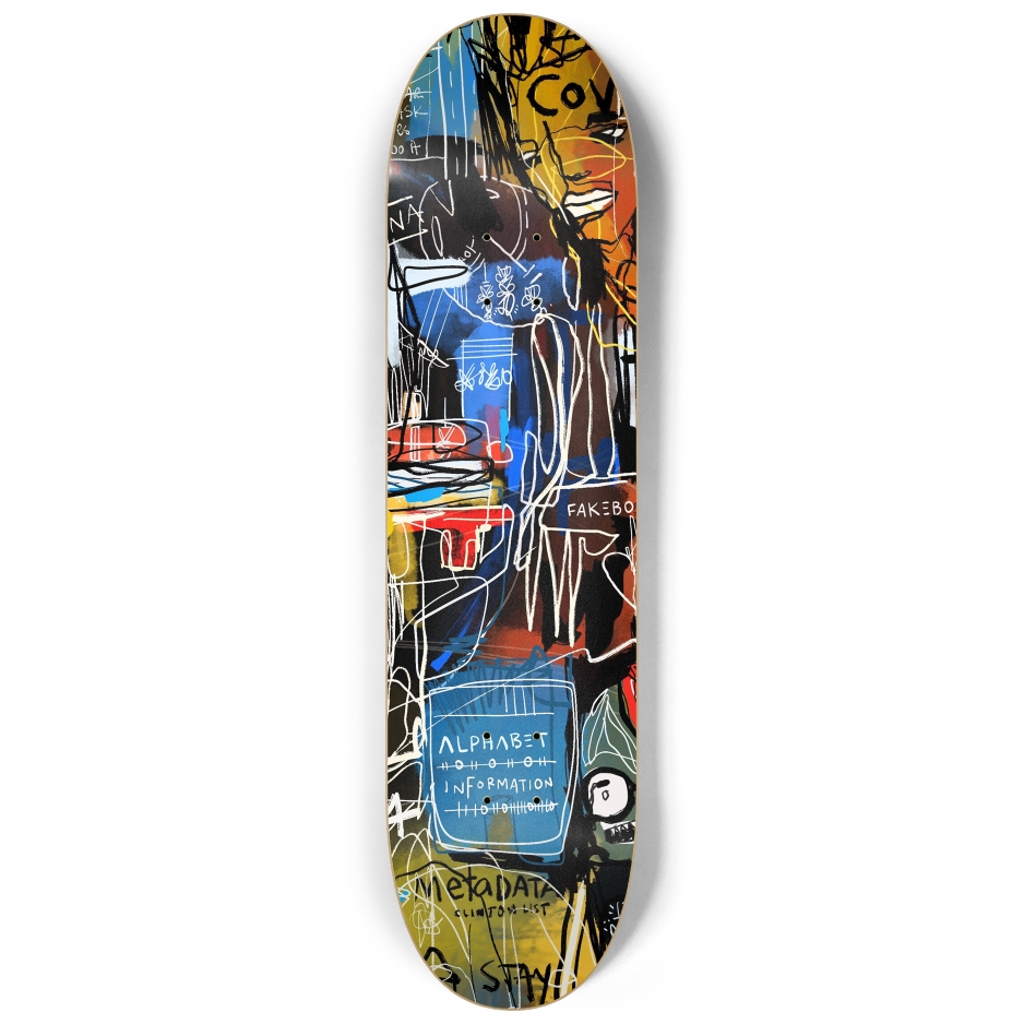 Quarantine Magic Skate Triptych Wall Art