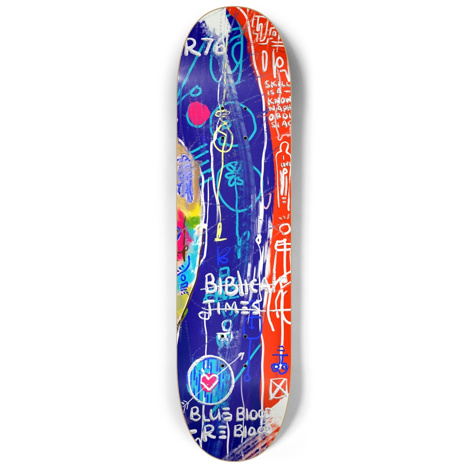 Freedom Flow Skate Deck Wall Art