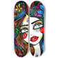 HALO HEART DOUBLE SKATE DECK WALL ART