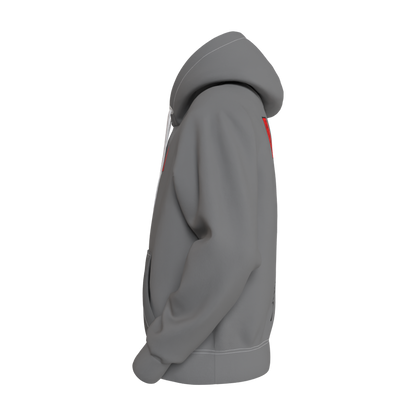 Limited Edition Bloom Heart Slate Premium Cotton Unisex Hoodie