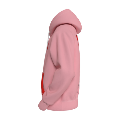 Limited Edition Bloom Heart Pinku Premium Cotton Unisex Hoodie