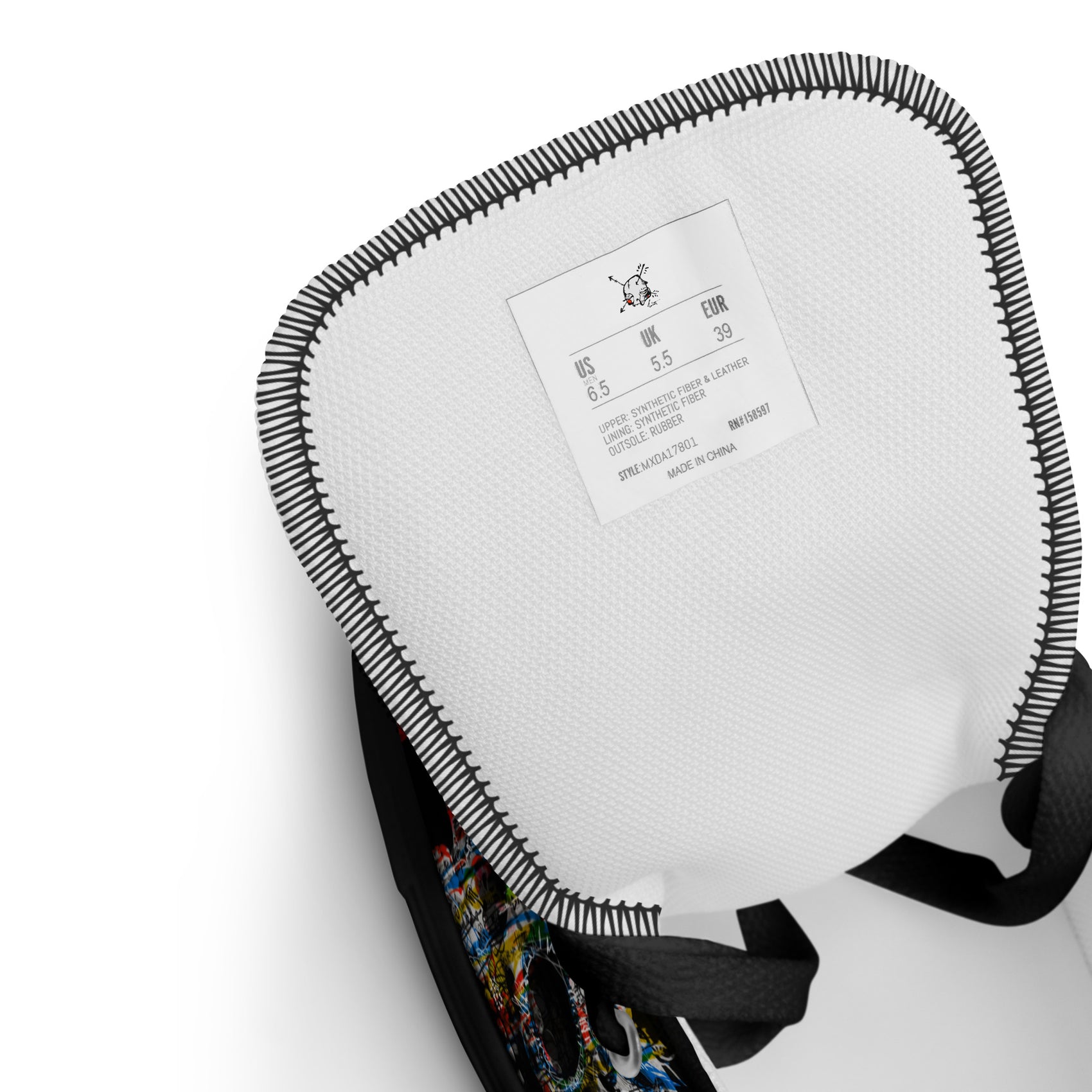 XRAY by SABET high top canvas shoes