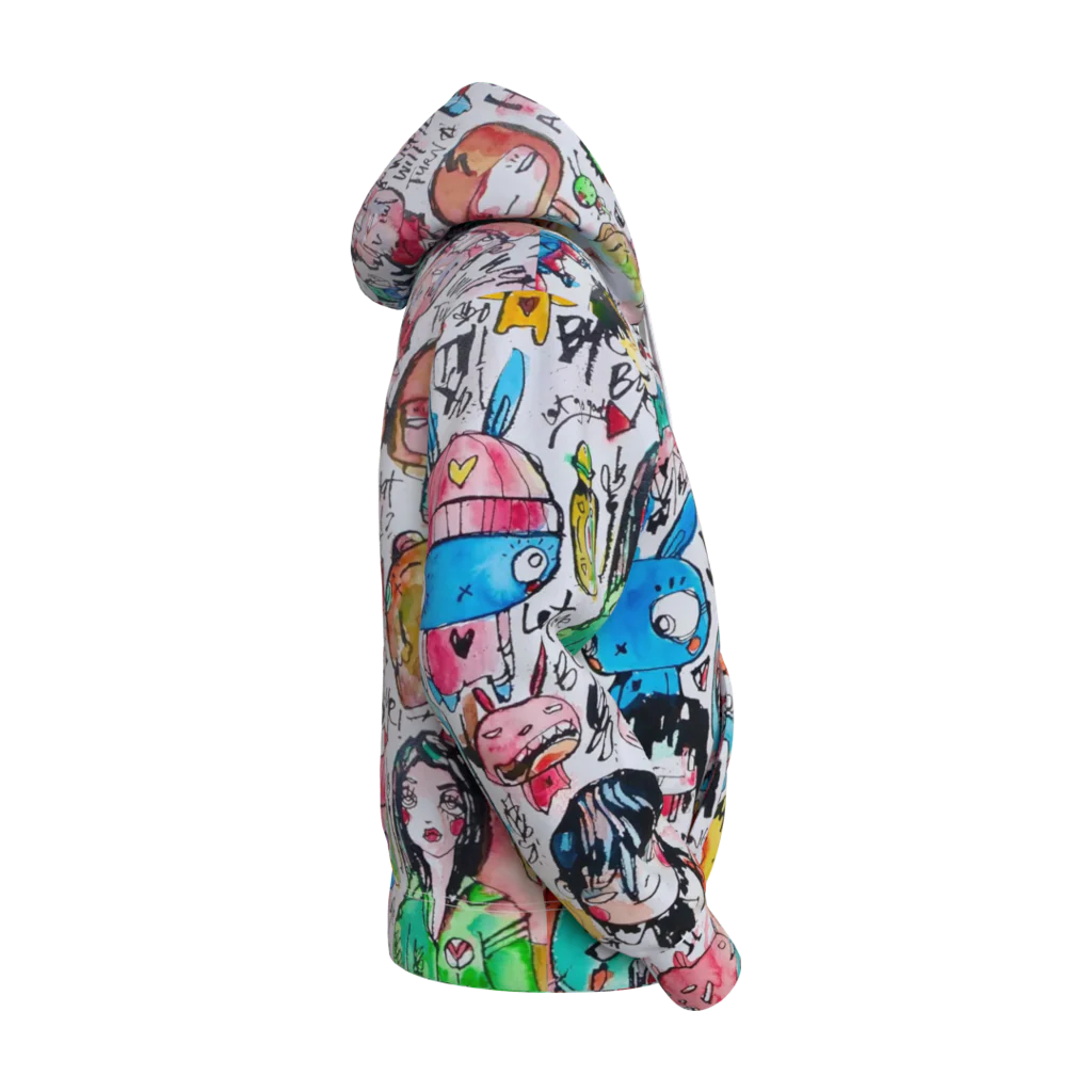 Wild World by Sabet Premium Cotton Unisex Hoodie