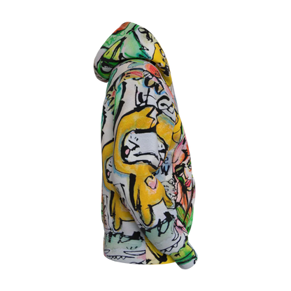 To The Moon by Sabet Premium Cotton Unisex Hoodie