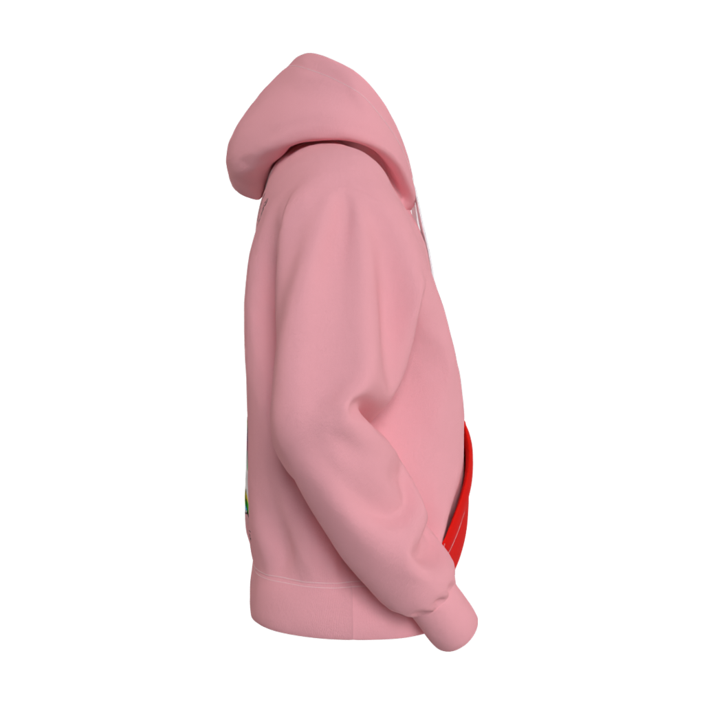 Limited Edition Bloom Heart Pinku Premium Cotton Unisex Hoodie