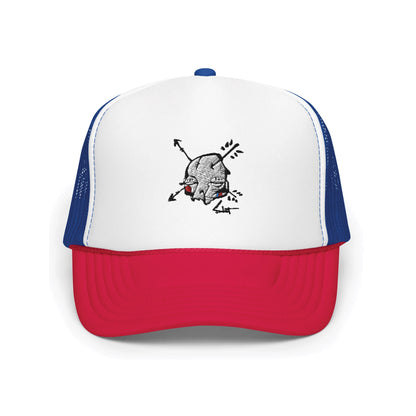 Sabet Skull Foam trucker hat