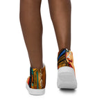 Stardust by Sabet Women’s high top canvas shoes