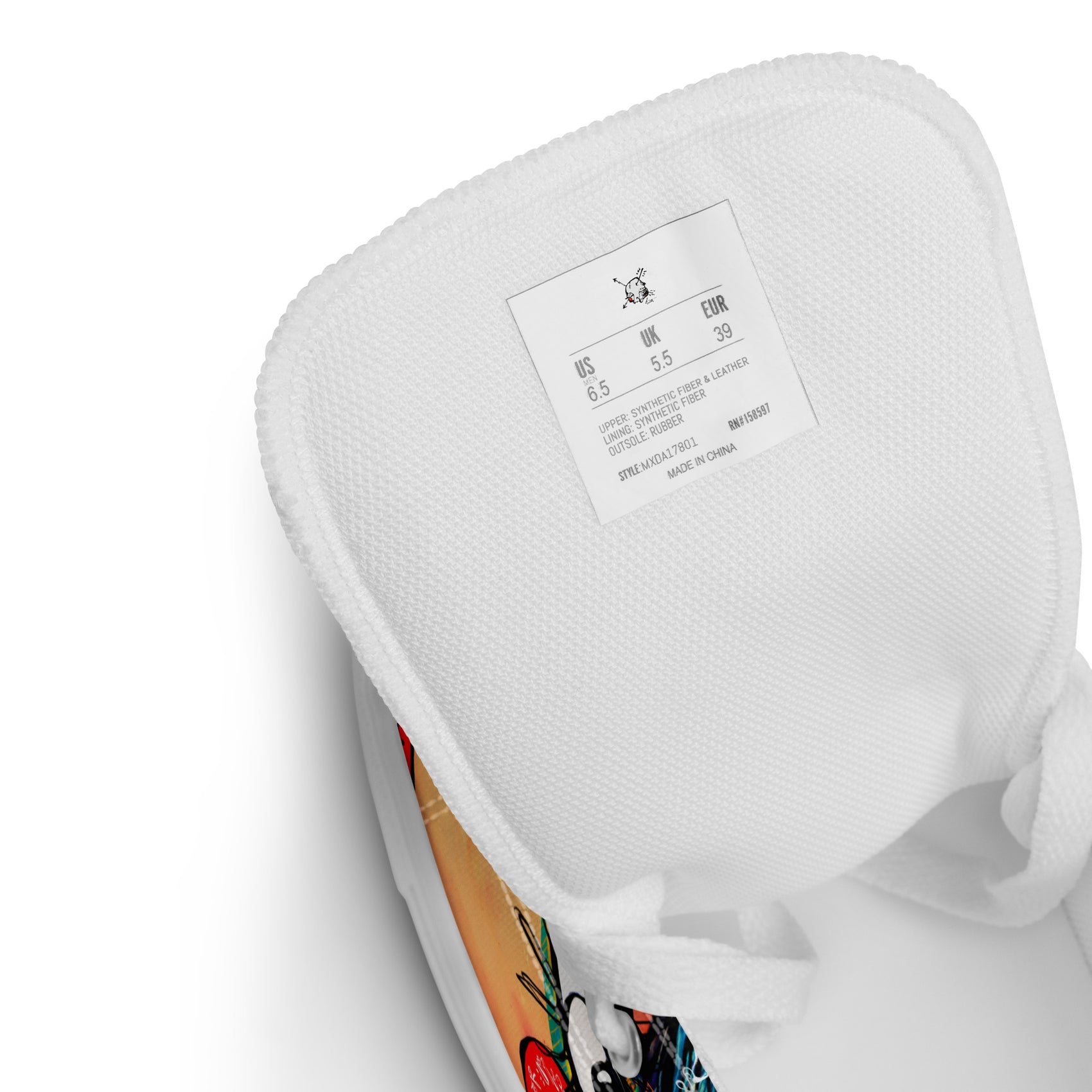 Stardust by Sabet Women’s high top canvas shoes