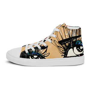Tantric Soul by Sabet Women’s high top canvas shoes